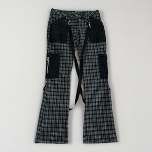 Vintage Serious Pants Y2K Plaid‎